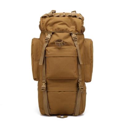 China 50L 70L Waterproof Camouflage Mountain Mountaineering Climbing Hunting Military Tactical Backpack for sale