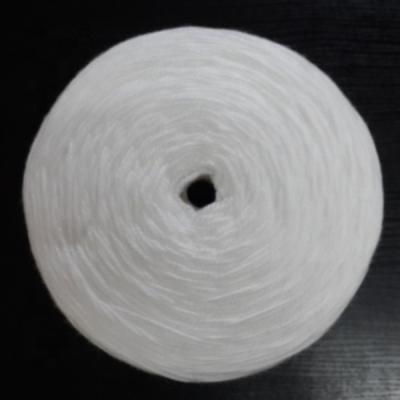 China Acid Resistant Raw Polypropylene PP Spun Yarn 0.8g/m PP Thread For Water Filter Cartridge for sale