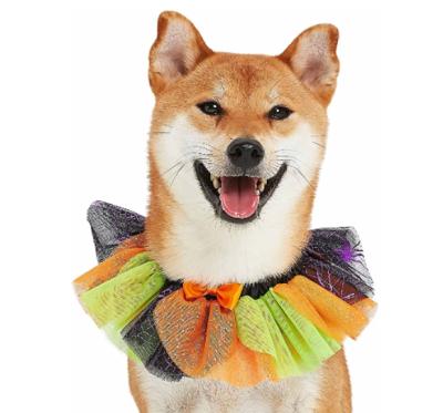 China Viable Festival Dog Collar 1 PCS/Pack Halloween Dog Pumpkin Props For Dogs Cats Pets for sale