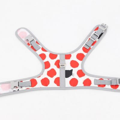 China Padded Hot Selling Printed Pet Supplies Pet Accessories Reversible Dog Harness Harness Vest for sale