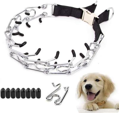 China Custom Custom Luxury Personalized OEM Logo Dog Collar Pet Training Collar Adjustable Buckles for sale