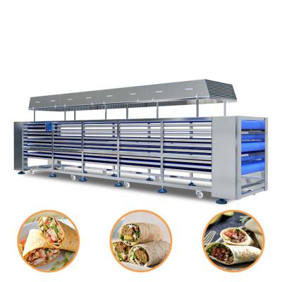 China food & High quality tortilla production line factory crepe factory drink produccin de mquina de burritoslnea de for sale