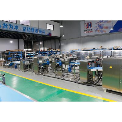 China food & Beverage Factory 2021 Popular Commercial Automatic Chinese Pasta Hamburger Production Line for sale