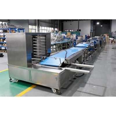 China food & Beverage Factory China CE Factory Full Automatic Basic Pizza Pasta Production Line for sale