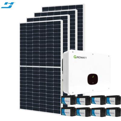 China Hot at home! ! ! Manufacturer Customize HIGH EFFICIENCY HYBRID GRID 10kw Solar Panel System 20KW for sale