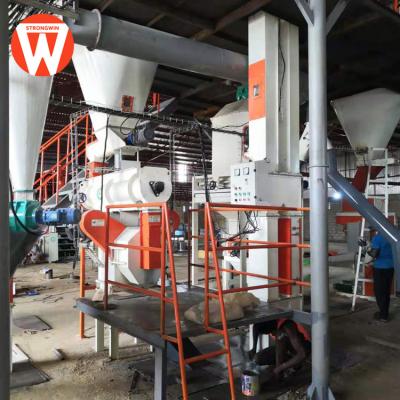 China Poultry Farm Chicken Feed Pellet Making Line China Strongwin 2t/h Animal Feed Factory Chicken Feed Pellet Making Line for sale