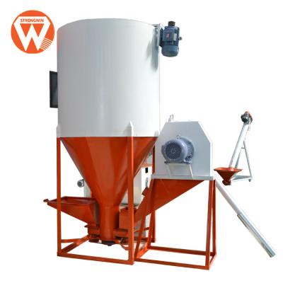 China Poultry Animal Feed Layer Broiler Pigeon Feed Mixing Crushing Machine for sale