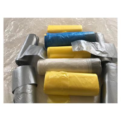 China Factory Hot Sale Garbage Bag Recyclable On Roll Drawstring Garbage Bags For INDUSTRY AND OFFICE-VEST TYPE for sale