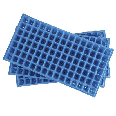 China Eco-friendly Seed Planting 105 Holes Can Be Greenhouse Environmental Protection Seed Starter Tray Customized Agricultural Plastic Seedling Tray for sale