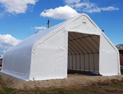 China Easily assembled growing storage shed, hay and soil storage tent for sale