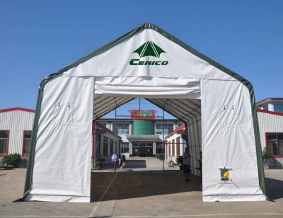 China Metal House Style Warehouse Tent , Farming Storage Shelter for sale