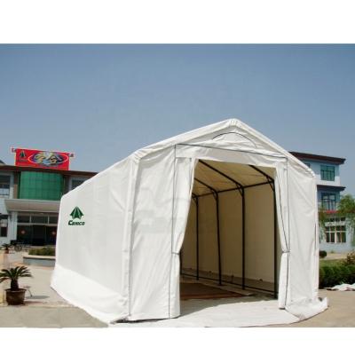 China Rated Metal Snow Car Garage, Fabric Bus And Portable Rv Shelter for sale