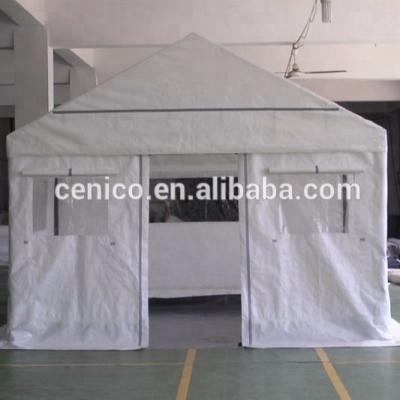 China Straight Tie Type Disaster Relief Tent, Outdoor Canopy Tent for sale