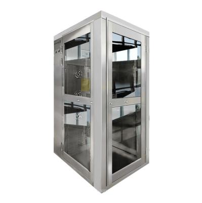 China Factory portable cleanroom stainless steel air shower for sale