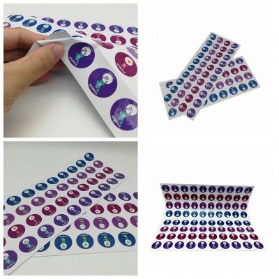 China Waterproof Self-adhesive Sticker Foil Self-adhesive Label Sticker Label Logo Laser Water Bottle Label Packaging Label for sale