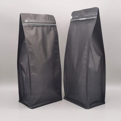 China Moisture Proof Chinese Make Coffee Bag Making 1kg 500g Coffee Pouch With Valve for sale