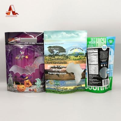 China Clear Mylar Moisture Proof Pouches Window Customized Ziplock Bags With Logo Plastic Pouch Smell Proof Food Bags Zip Lock Bags for sale