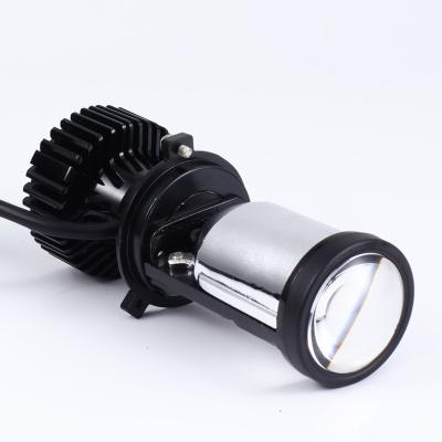 China Mini Luces Bi Focos Projector Y6 Y6D Mini Car Light Led H4 Proyector H4 Lens 360 DegreeHi/Low Beam Camry Super White Lens for sale