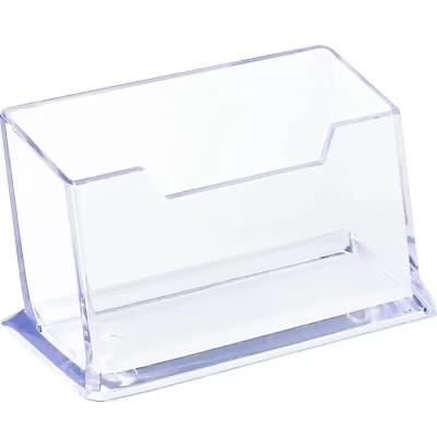 China Fashion Office Business Card Holder Business Card Holder Desktop Storage Box for sale