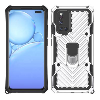 China Saiboro factory price shockproof PC tpu hybrid for vivo v19 case back cover,kickstand hook case for vivo y17 for sale