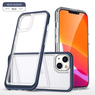 China New Acrylic Anti-fall Phone Case For iPhone 13 Pro Max Anti Scratch Hard Clear Cell Phone Cases Cover For iPhone 13 13 pro for sale