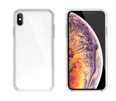 China 2020 New Hot Selling Clear Acrylic Military Case Protector For iPhone X for sale