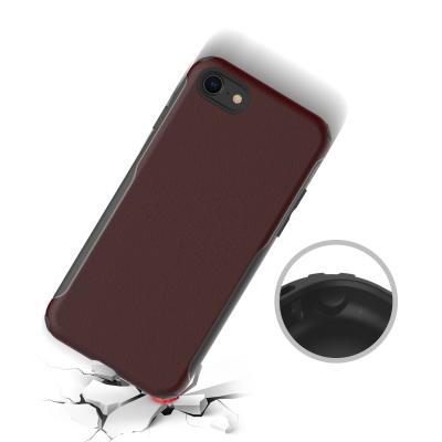 China Business Protective Strip PC Skid Resistance Cell Phone Protective Case For iPhone 7/8 for sale