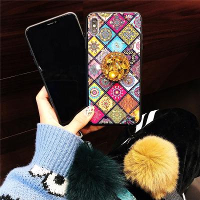 China SAIBORO Anti-drop fast delivery shockproof girly soft tpu phone case for Iphone 12 11 xs xr max with fur ball for sale