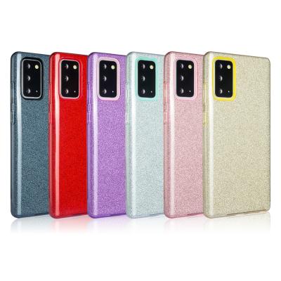 China Corner Four Protect Shockproof 2020 Bestseller Glossy Glitter Practical Amazon Phone Case For Samsung Galaxy Note 20 / Note 20 Pro Case for sale