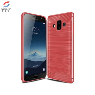 China Saiboro color cell phone protective case for samsung s8 carbon fiber for samsung s8 tpu case for sale