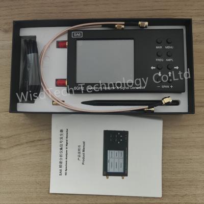 China Kingst SA6-1 6GHz Spectrum Analyzer Signal Generator Wi-Fi 4G LTE CDMA GSM Beidou GPRS for sale