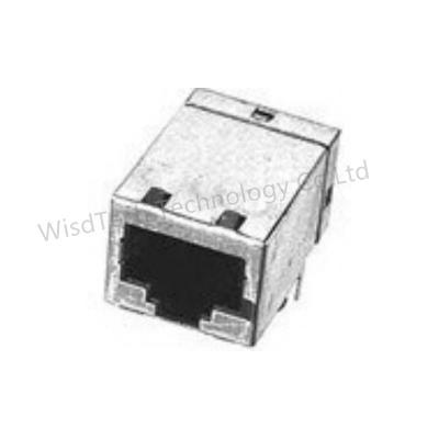 China 1734579-4 Modular Connectors Ethernet Connectors MOD-JK 8P8C SHD Reverse Thick 50u Au for sale