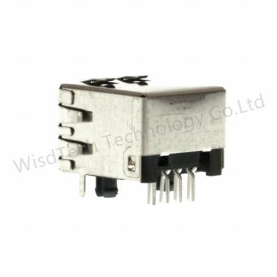 China 85543-7003 Modular Connectors  Ethernet Connectors CAT5E RA TH SHIELDED JACK SPRING PDNI for sale