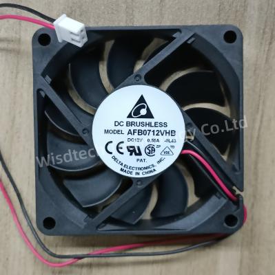 China AFB0712VHB   DC Fans DC Axial Fan 70x15mm 12VDC  2 Wire Leads for sale