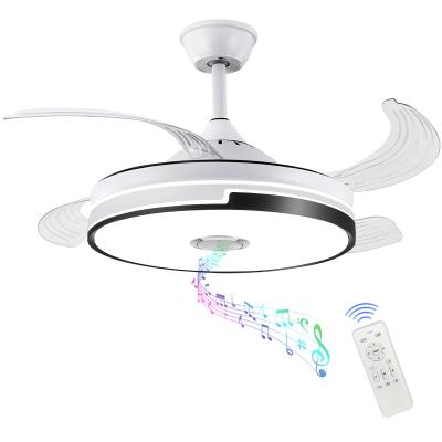 China Modern AC Acrylic ABS Industrial Fans Led Ceiling Fan Light for sale