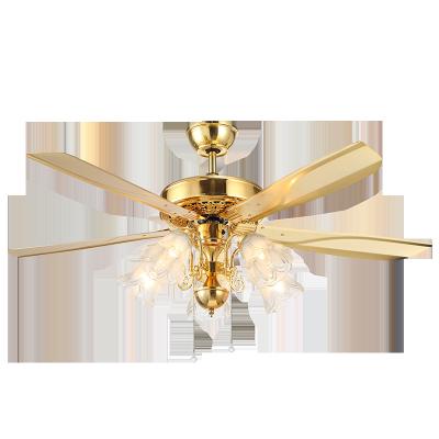 China Modern Single E27 Nulb De Techo Vintage Ceiling Fans With Lights Pull Rope Switch Ventilador Dining Room Bedroom Ceiling Light Fan for sale