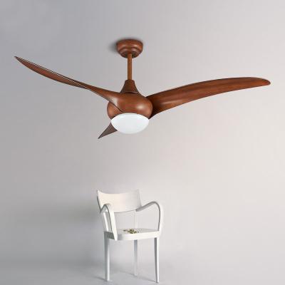 China Hot Selling Mid Century Ceiling Fan Decorative Clever Luxury Wooden Led Ceiling Fans for sale