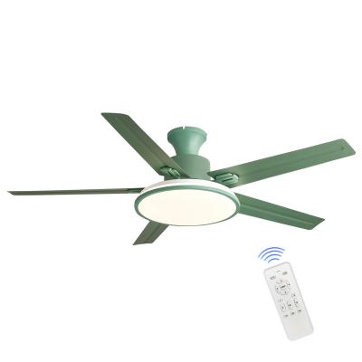 China Contemporary 42 Inch Large Strong Metal Blades Fan High Speed ​​Black DC Motor Industry Large Metal Blade Remote Control Ceiling Fan for sale