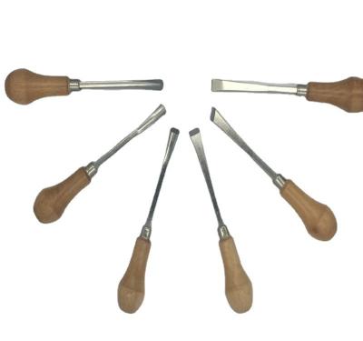 China Durability High Quality 6 PCS Beech Handle Woodworking Hand Tools Set For Diy Wood Carving for sale