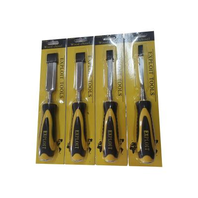 China Durability High Quality Multi-functional Impact Plastic Handle Carving Chisel For Patterns for sale