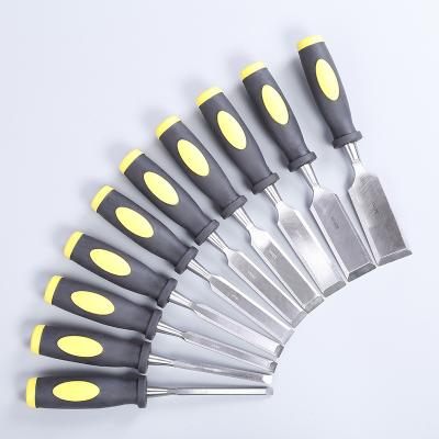 China Durability New Style High Hardness Multifunction Woodworking Chisel Set With Plastic Handle for sale