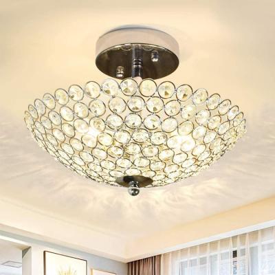 China American Modern Hallway LED Ceiling Lights Decorative Lighting Modern Crystal Chandeliers and Pendant Lights for sale