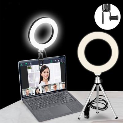 China 6.3inch 16CM Mini U-Clip Led Visual Light Desk Fill Light Living Light Conference Photographic Lighting for sale