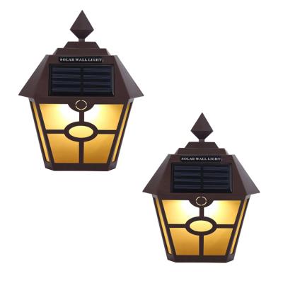 China Other Modern Outdoor Hotel Garden Light Fixture Ip65 Solar Sconce Lighting Outdoor Led Lamp Wall Light for sale