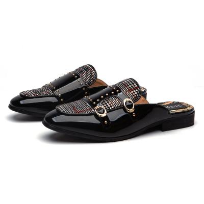 China Fashion Wear Stylish Massage Man Easy Slip On Leather Mens Loafers for sale