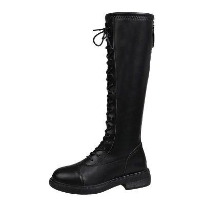 China Other Luxury Brand Designer Boots Winter Platform Women Winter Knee High Heels Boots for sale