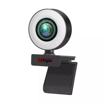 China Auto Focus Voting Lighting Beautify Web Camera HD 5MP Live Broadcast Video Webcam Microphone USB 3 Categories Touch Adjustable Brightness for sale