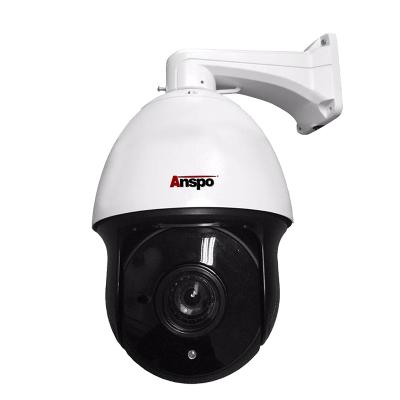 China Night Vision Guangzhou Anspo Full Megapixel 1080p 2.0 HD Outdoor Mini IP Ptz Camera 10x Zoom Waterproof Dome Camera for sale