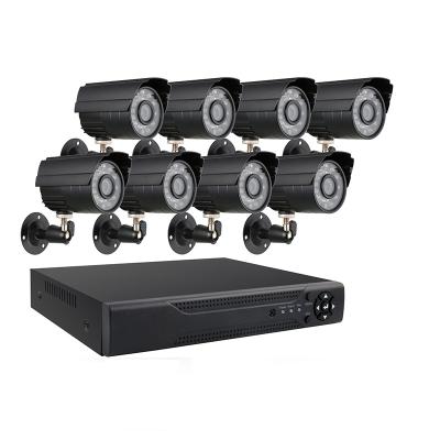 China Hot Sale 8CH AHD KIT Analog Camera System DVR Recorder Home Surveillance Motion Detection for sale