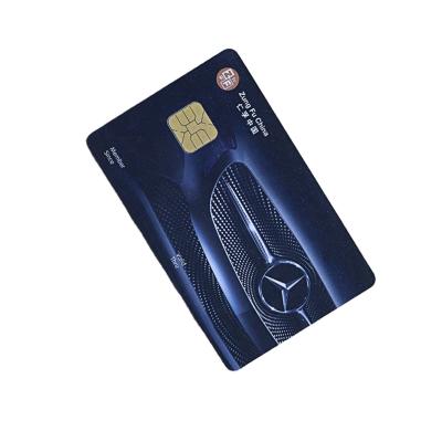 China Waterproof/Waterproof Custom Design Contact Smart Card\PVC Plastic Contact IC Smart Card\PVC Card for sale